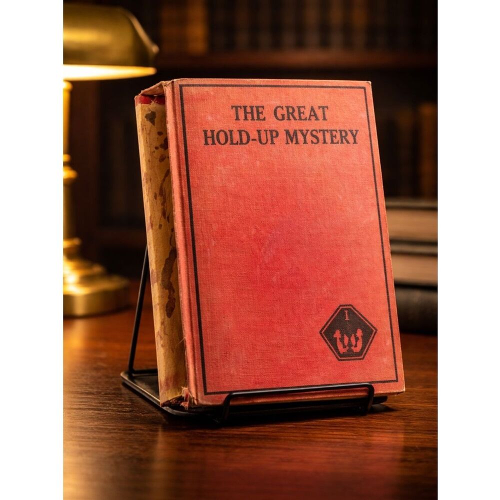 Vintage “The Great Hold-Up Mystery” Hardback Book Wilfrid Usher- Published 1928